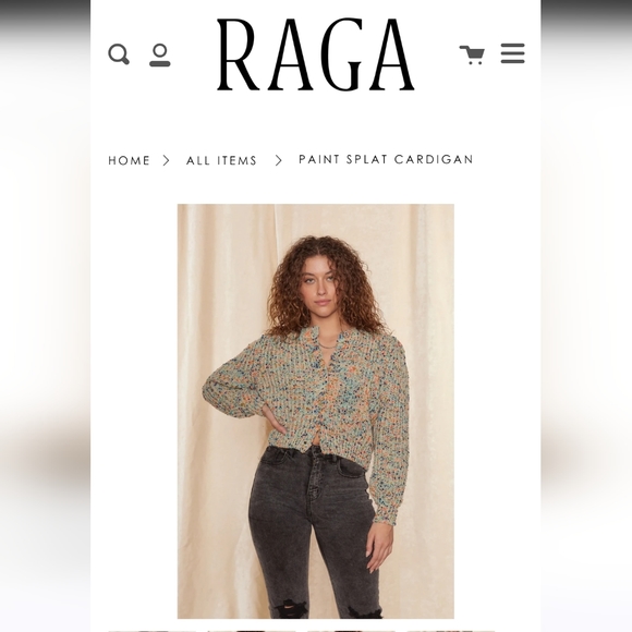 NWT Raga Cardigan 2XL - Picture 6 of 6